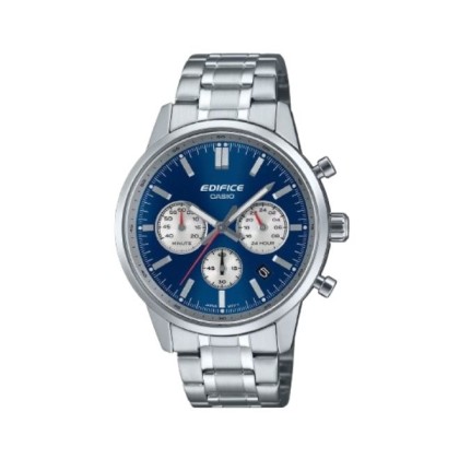 Casio Edifice EFR-575D-2A Chronograph Stainless Steel Band Men Watch